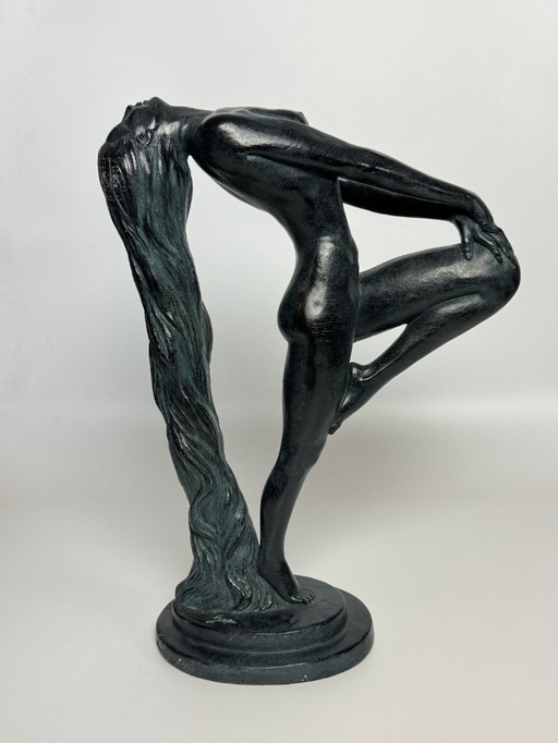 Sculpture 'Sultry Awakening' Designed by Klara Sever for Austin Productions, USA 1970s.