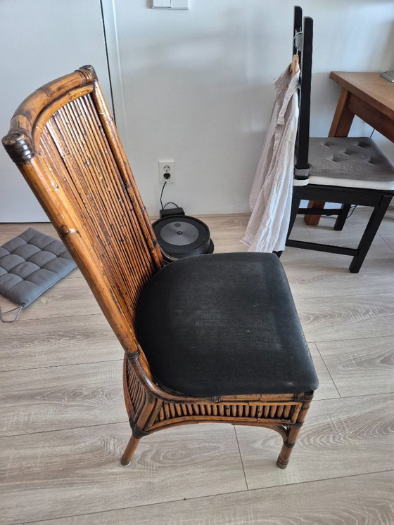 Image 1 of Vintage Bamboe Dining Chairs