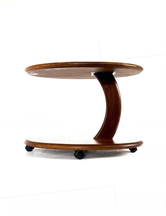 Image 1 of Chariot vintage danois en teck des années 80