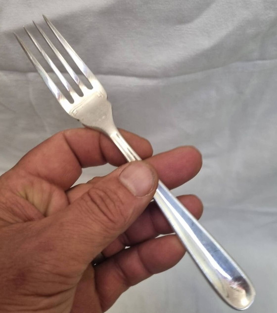 Image 1 of Couverts à Poisson Christofle Art Déco