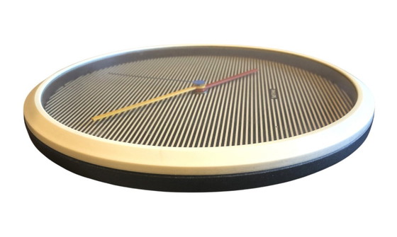 Image 1 of Vintage PHILIPS HR5882 wandklok – 25 cm – modernistisch design uit de jaren 70/80