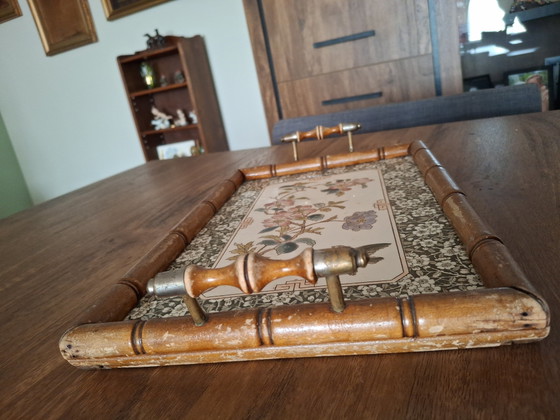 Plateau de service asiatique – Accessoires de table, Metal, Wood (photo 8 of 12)