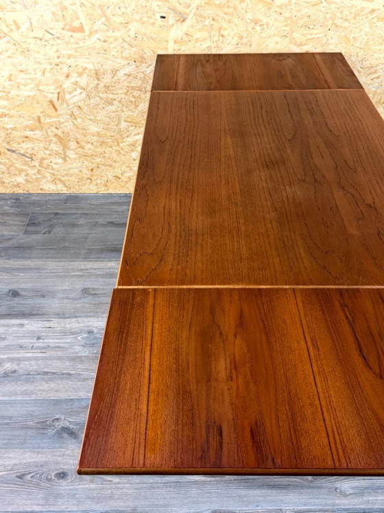 Image 1 of 1960s/70s Teak Dining Table, Danish Modern Design, Denmark
