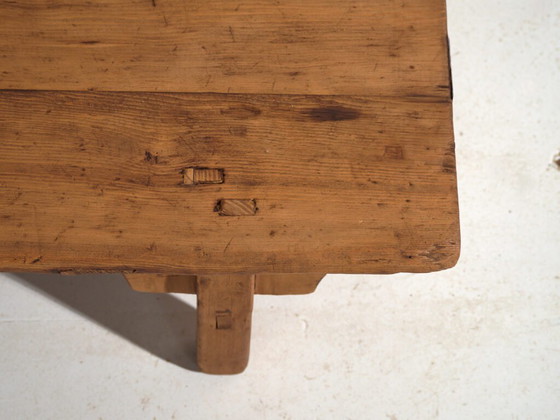 Antique low table in pine wood – China, circa 1930 – Coffee tables (photo 40 of 40)