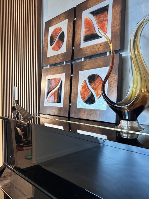 Verre d'art de l'artisanat Gilde