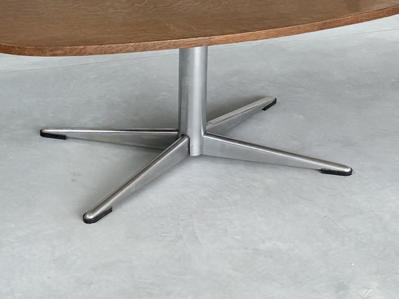 Image 1 of Scandinavische coffeetable, ovaal 1960s