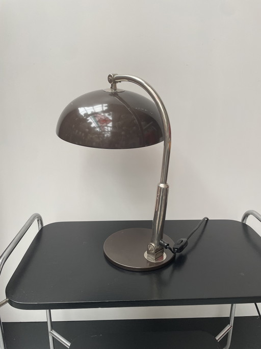 Lámpara de escritorio Hala, modelo 144, década de 1970. – bureaulampen, Metal, Chrome (photo 2 of 9)