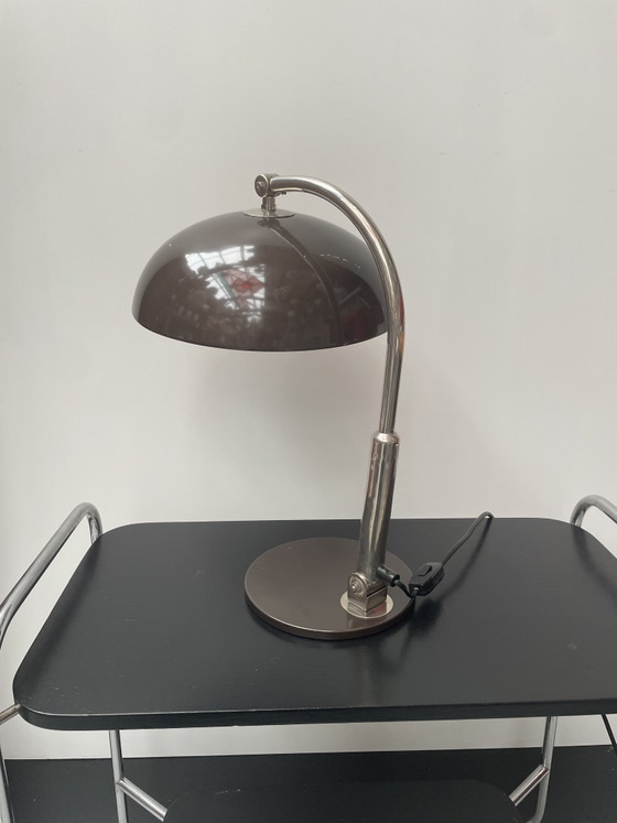 Lámpara de escritorio Hala, modelo 144, década de 1970. – Lámparas de escritorio, Metal, Chrome (photo 2 of 9)