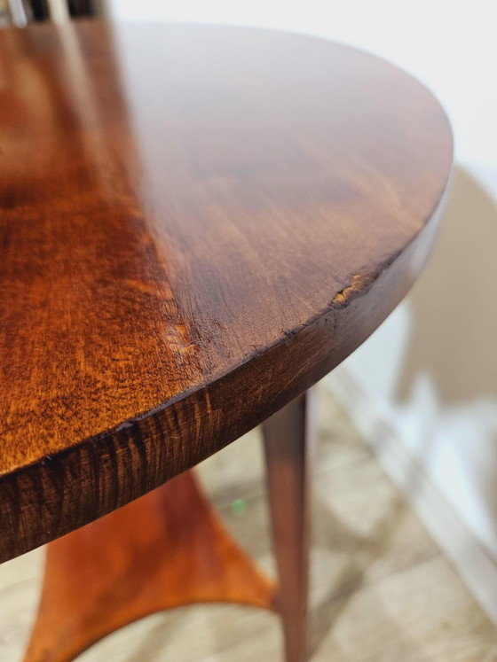 Originele Ovale Tafel van Thonet – Koffietafelboeken, Wood, Mid Century Modern (photo 6 of 12)