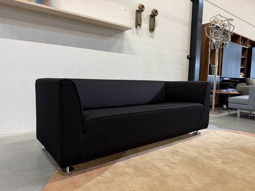 Gelderland 4800 Canapé 2,5 places Kvadrat Vidar tissu noir 190