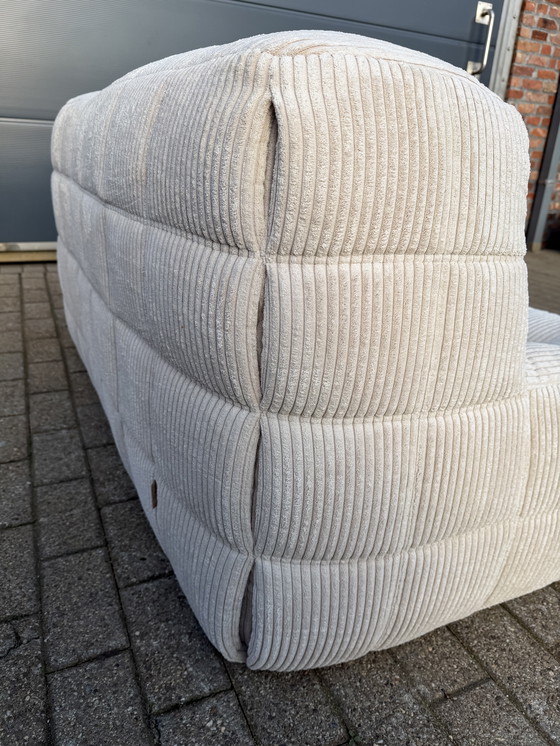 Image 1 of Ligne Roset Kashima (9-'81) 2 posti in velluto a coste beige 10/10