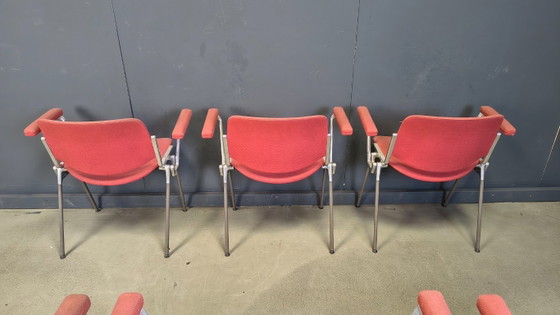 Image 1 of Chaises d'appoint vintage DSC 106 de Giancarlo Piretti pour Castelli, années 1970 - lot de 6