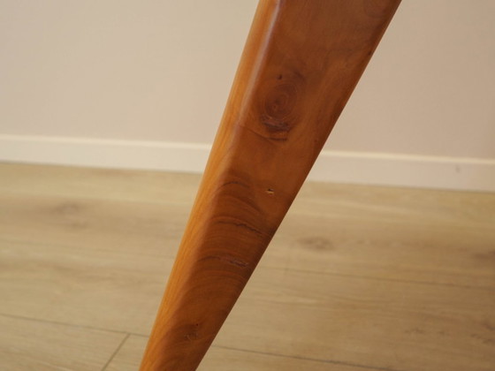 Image 1 of Eikenhouten bureau, Italiaans design, jaren 70, vervaardigd in Italië.