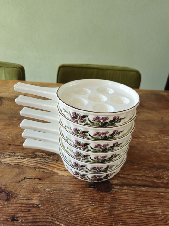 6 unique Villeroy & Boch Botanica escargot pans – Crockery, Porcelain (photo 2 of 6)
