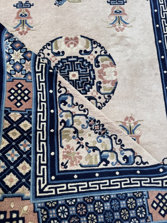 Image 1 of Antiker chinesischer Teppich aus Peking