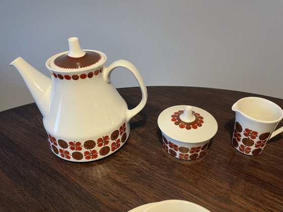 Image 1 of Turi Design Figgjo Norway “Morocco” tea set (12-person service)