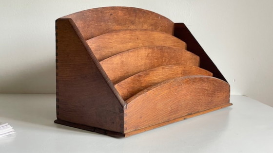 Image 1 of TRIEUR Porte-Courrier BUREAU Vintage