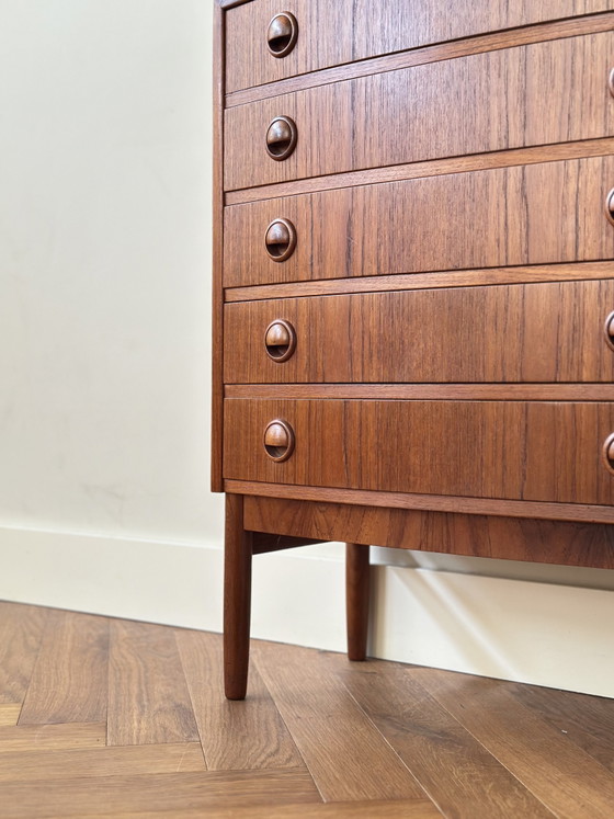 Image 1 of Vintage Design ladekast Kai Kristiansen hout jaren 50/60/70