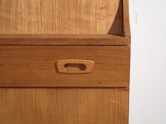 Bureau vintage (c.1960) #47, Bureaux, Bois, Métal, Marron, Scandinavian (photo 21 sur 24)