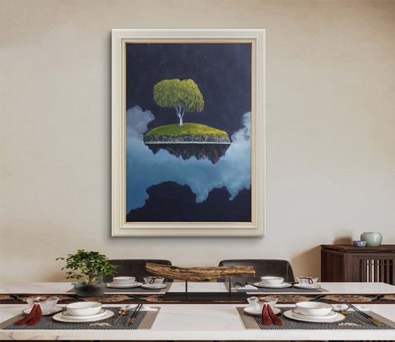 Image 1 of Island of Hope - Oil Painting by Byron Ray