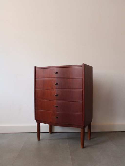 Vintage Danish chest of drawers in teak