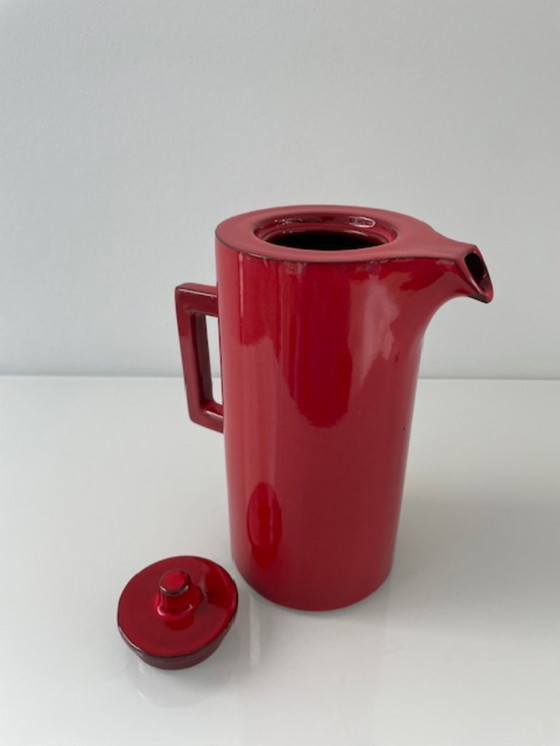 Image 1 of 14-piece Vintage Dutch design Hofra coffee set H. Wagner