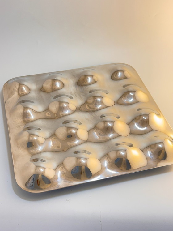 Alessi fruitscape (code SG54) 2003, Accessoires de table, Métal, polished steel, Argenté (photo 3 sur 5)