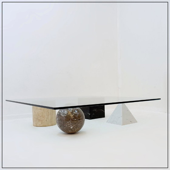 Image 1 of Mesa de centro “Metafora” de Lella y Massimo Vignelli para Casigliani, 1979