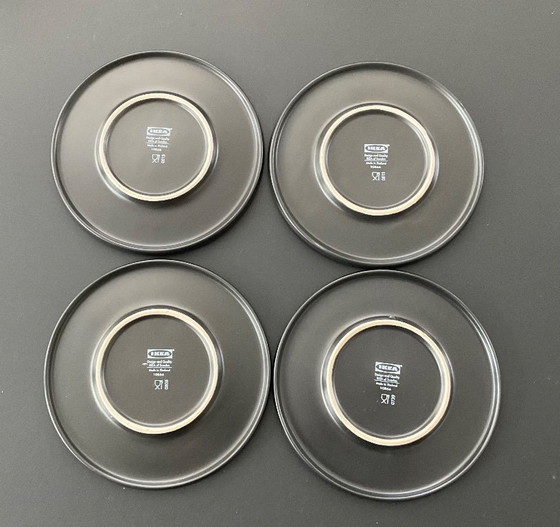 Image 1 of IKEA - FOUR LARGE SOBIA CUPS AND SAUCERS