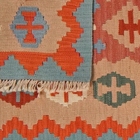 Image 1 of Hand-woven kilim gashgai 290 x 80 cm