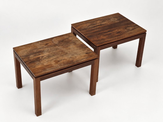 Side tables in rosewood, Denmark, 1960s, set of 2 (photo 5 of 20)