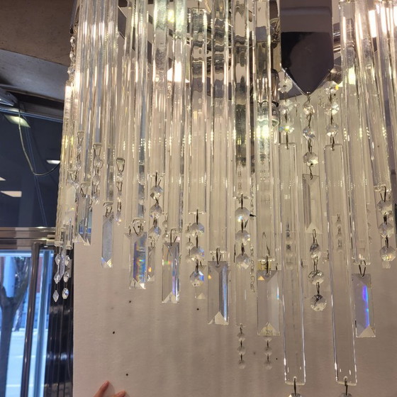 Image 1 of Kandelaber / Kronleuchterkristalle, Hollywood Regency, 90er Jahre - Italien