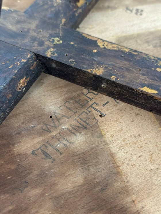 Image 1 of Mesa de centro de caoba teñida, de Gebrüder Thonet, Viena, década de 1900.