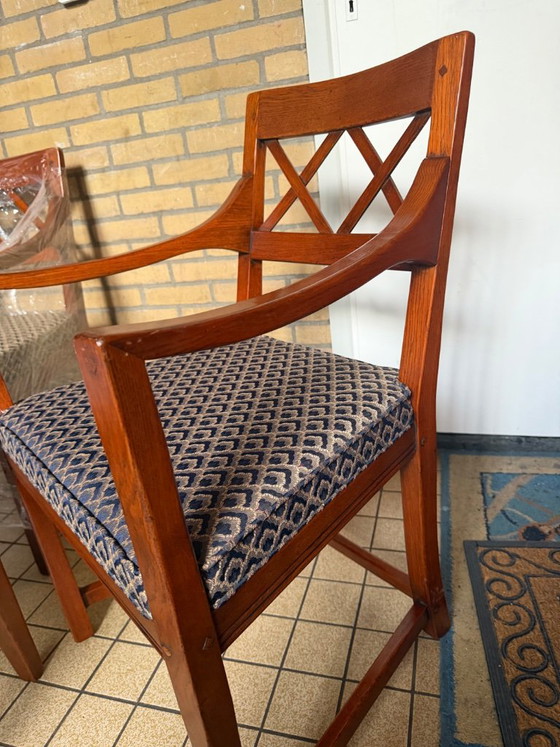 Schuitema set – Dining chairs, Wood, Textile (photo 7 of 13)