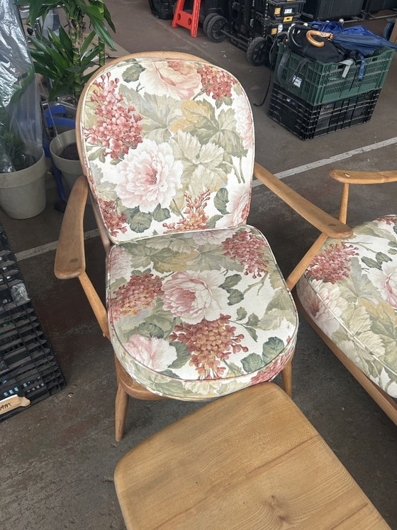 Image 1 of Ecrol - Lucian Ercolani Sofa set Hout