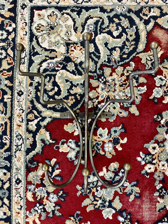 Image 1 of porte-manteau en métal de style moderne du milieu du siècle