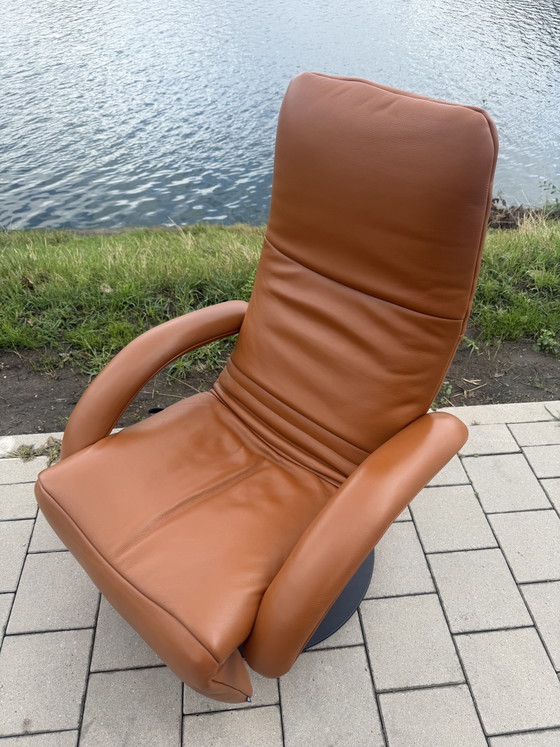 Wunderschöner Jori Yoga Relax in perfektem Zustand! Cognac Fuerte – Sessel, Leather (photo 13 of 15)