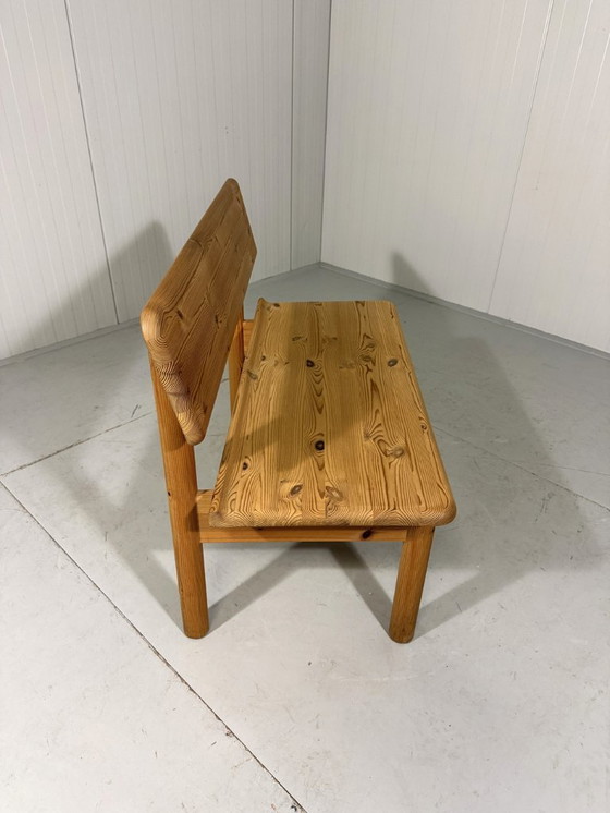 Image 1 of Korup Design Solid Pine Bench with Storage Denmark