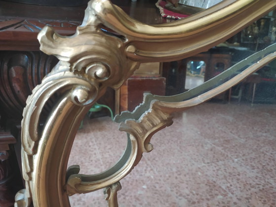 Grande Specchio intagliato e dorato, Italia 1950 – Legno, Barok (photo 9 of 18)