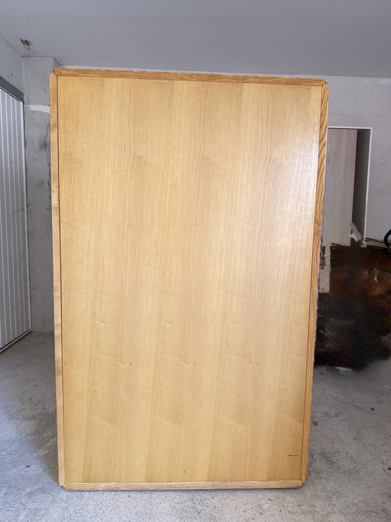 Armoire Vintage Derk Jan De Vries – Années 1960/70 – Bois Et Cannage – Wood (photo 14 of 14)
