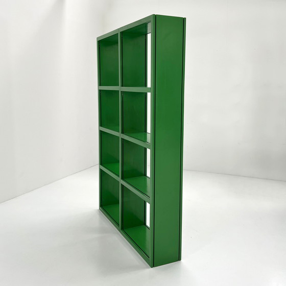 Image 1 of Libreria modulare Dodona 300 verde di Ernesto Gismondi per Artemide, anni '70