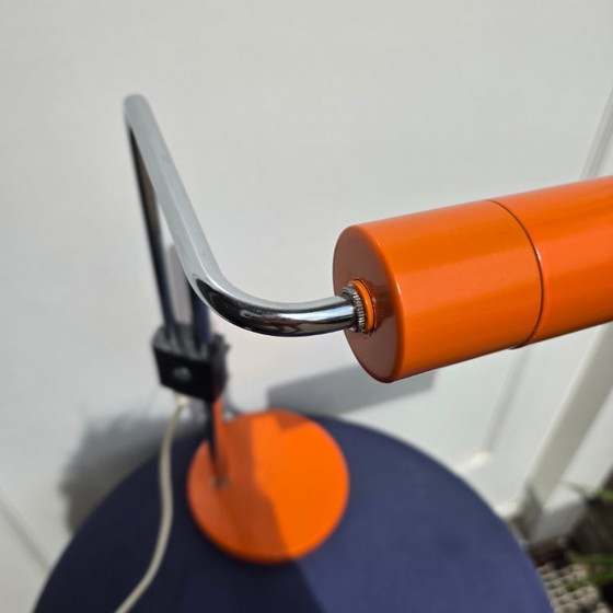 Image 1 of Vintage Hala Desk Lamp Orange 60s-70s