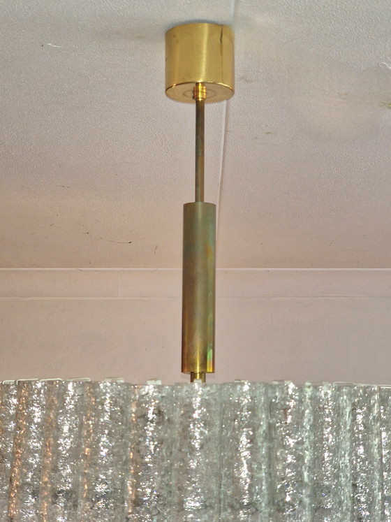 Image 1 of Doria Leuchten Hängelampe Midcentury Glasröhren