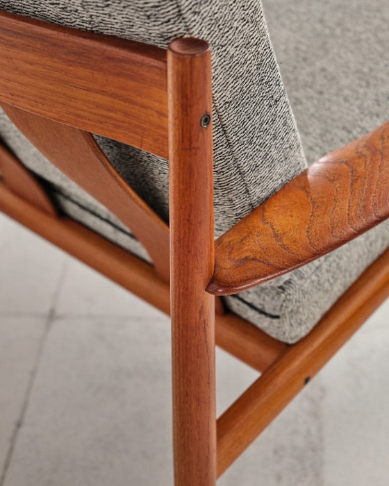 Teak-Sessel von Grete Jalk für France & Søn, Dänemark, 1950er Jahre, Mid-Century-Design – Wood (photo 10 of 24)
