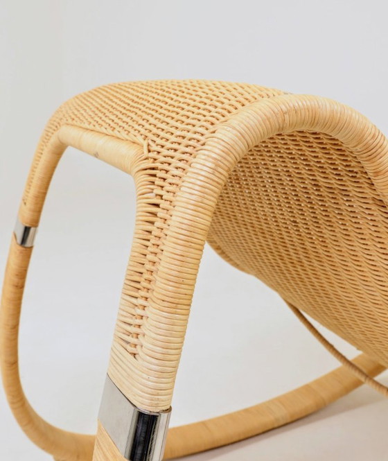 Image 1 of Poltrona vintage James Irvine per sedia a dondolo Ikea