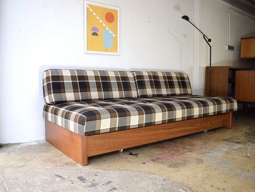 Mid Century Danish Daybed Vintage Canapé Lit de jour