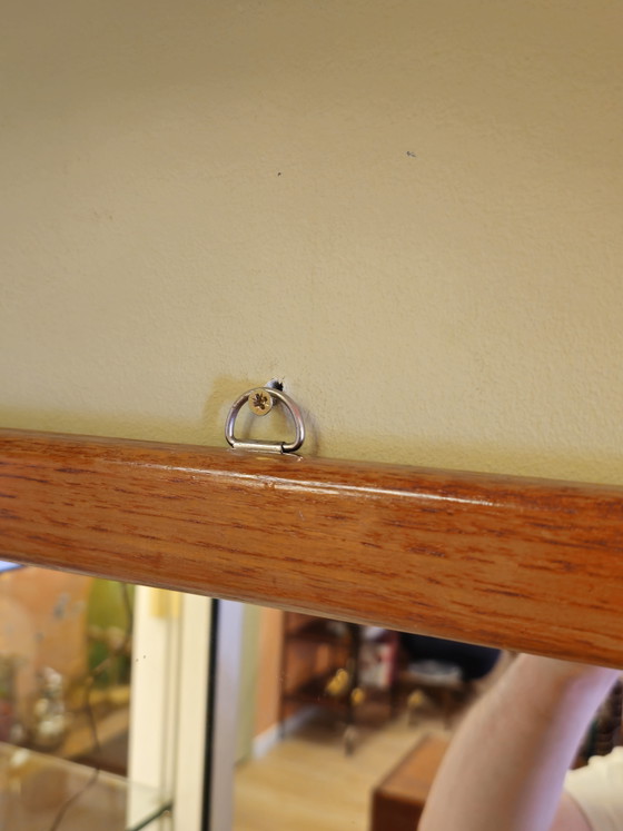 Image 1 of Specchio da parete vintage Silkeborg in teak, design danese.