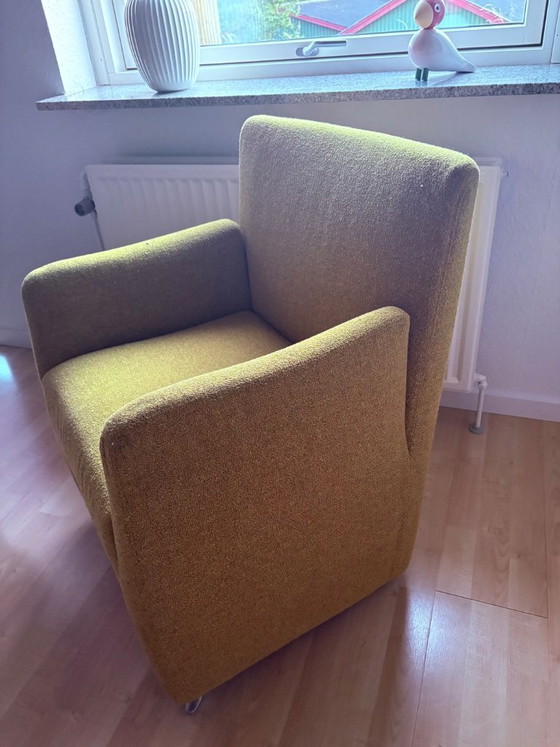 Image 1 of Hannes Wettstein “capri jolly” Baleri Italia - fauteuil in wol