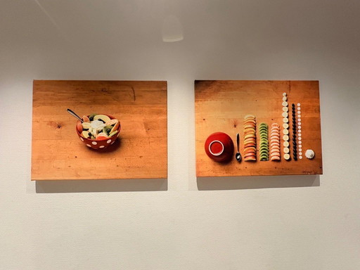 Dos impresiones en lienzo de "Ordenar, eso es el arte"