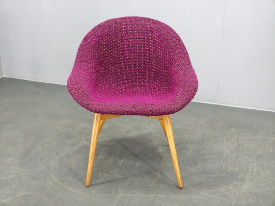 Image 1 of Miroslav Navratil Shell Lounge Chair, Czechoslovakia 1960s